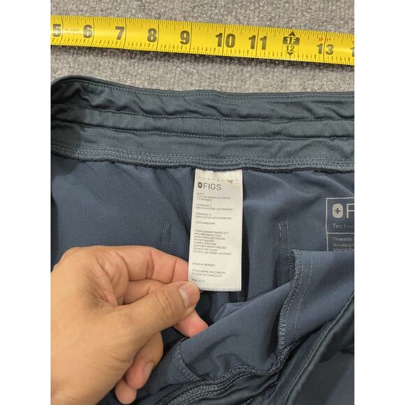 Figs High Waisted Zamora Joggers Dark Harbor 2XL Scrubs Pants Uniform Medical - Picture 3 of 13